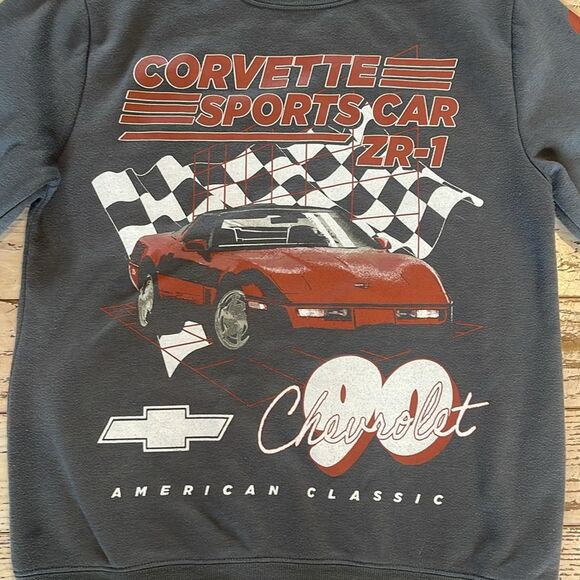 Chemistry Sweatshirt - Chevy Corvette Camaro Crewneck Pullover Graphic for Men S - Picture 3 of 10